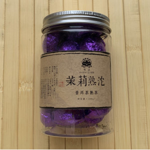 Шу пуэр мини то ча с жасмином  100 г